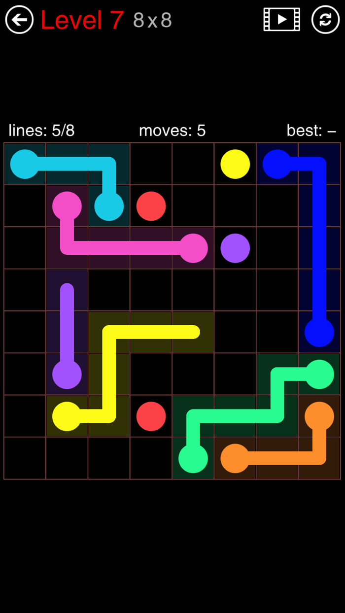 Line Free - Ninth Game