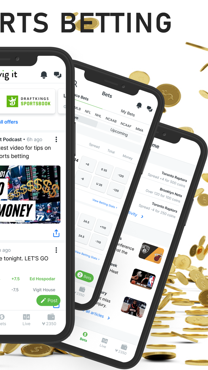 Vig itSports,Betting  Prizes