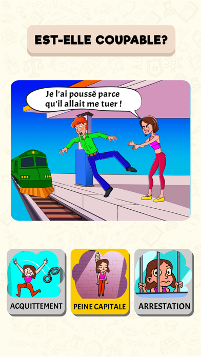 Be The Judge: énigmes éthiques Be The Judge: énigmes éthiques