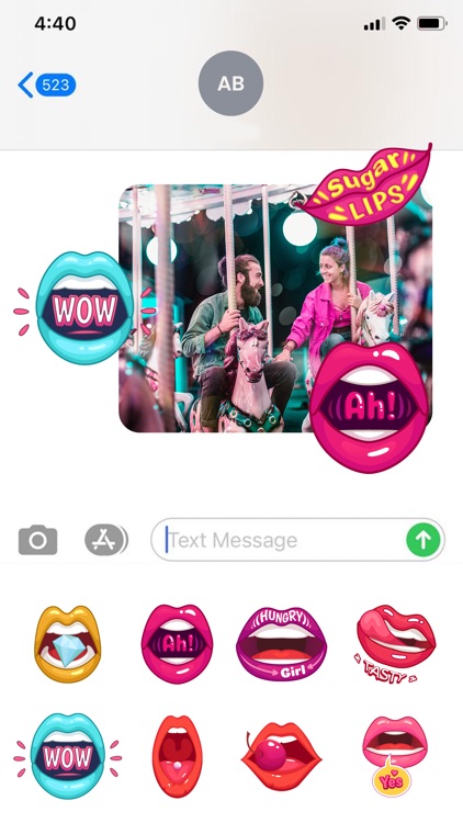 My Lips Stickers