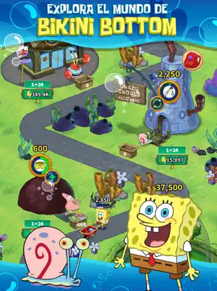 Captura de Pantalla 1 SpongeBob’s Idle Adventures iphone