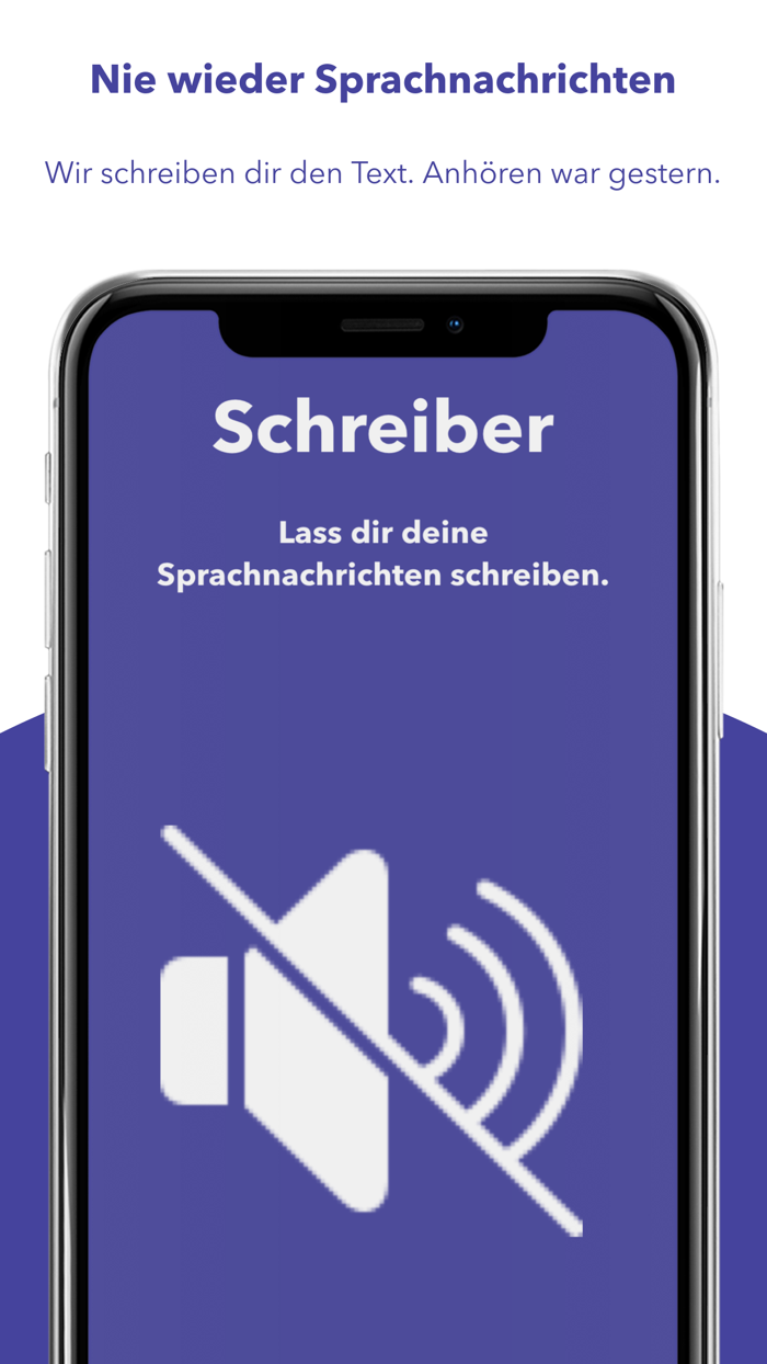 Schreiber  Lesen statt hören