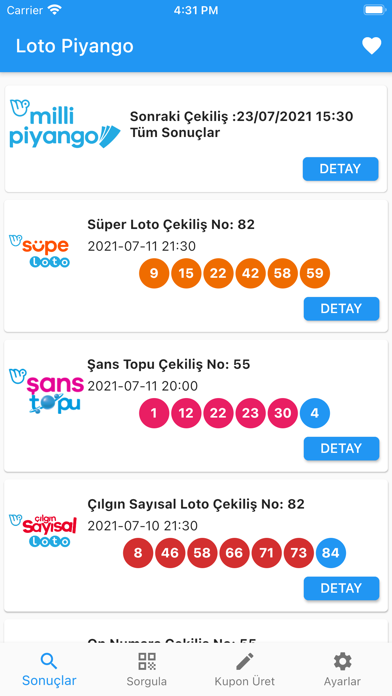 App preview