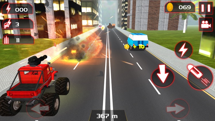 Car Shooter- Rage Road screenshot-4