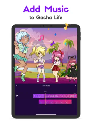 Screenshot 6 Gacha Life Video Music Maker iphone