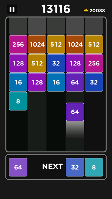 Blocks x2 - 2048 To Infinity screenshot 4