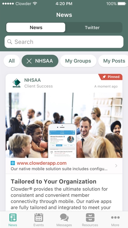 NHSAA Mobile