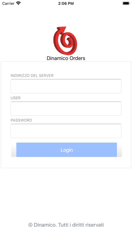 Dinamico Orders