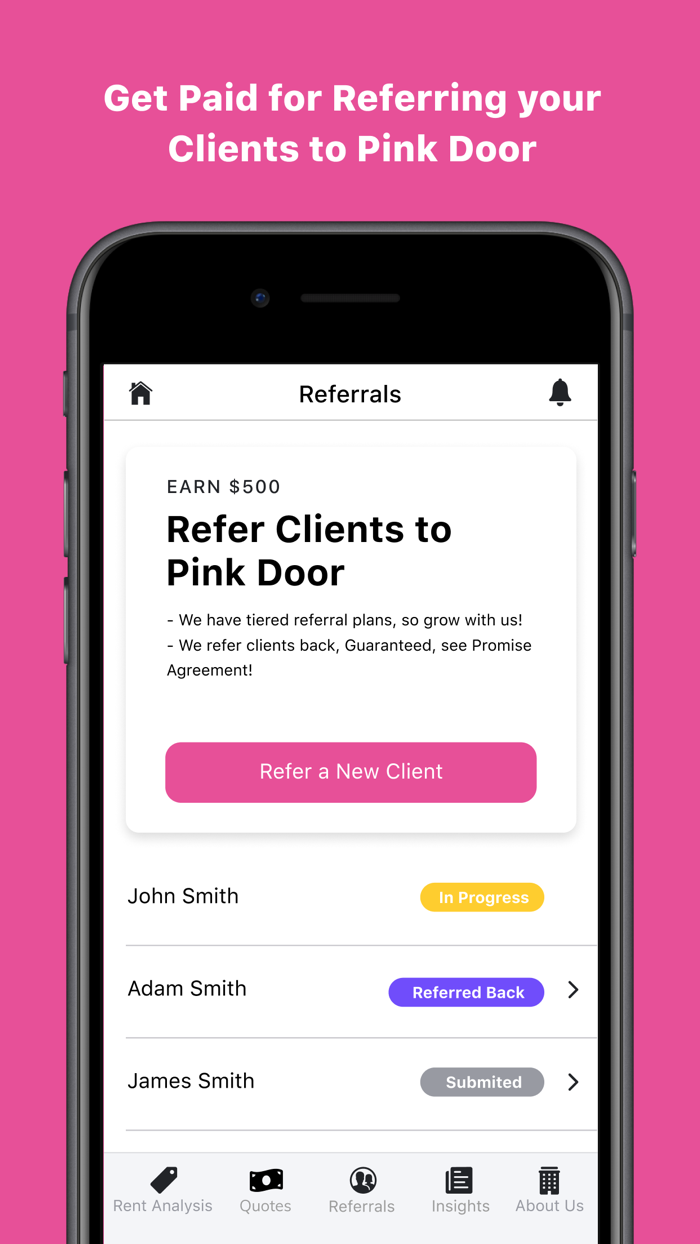 Pink Door for Partners