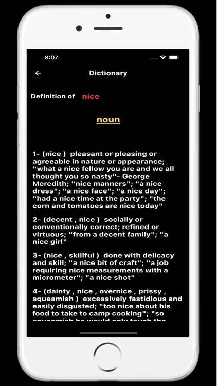 English Dictionary -Definition screenshot-4