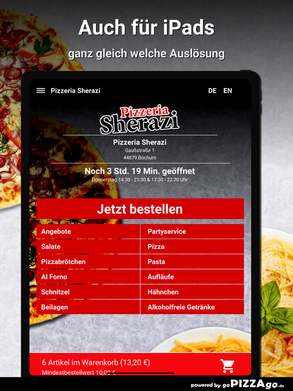 Pizzeria Sherazi Bochum screenshot 8