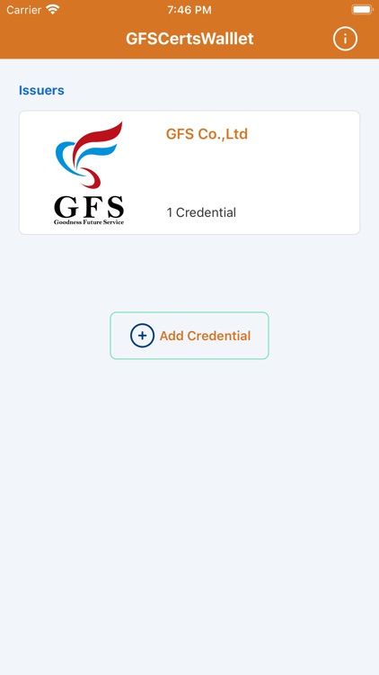 GFSCertsWallet