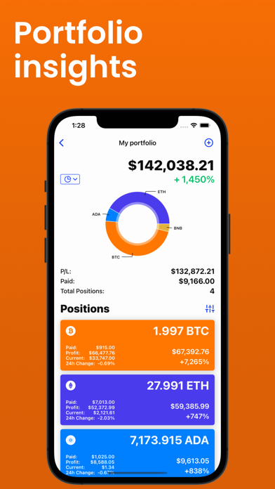 Bitfolio - Investment Tracker screenshot 3