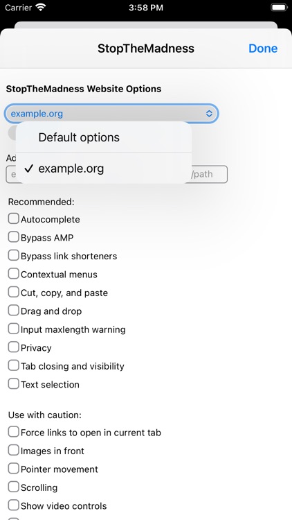 StopTheMadness Mobile screenshot-5