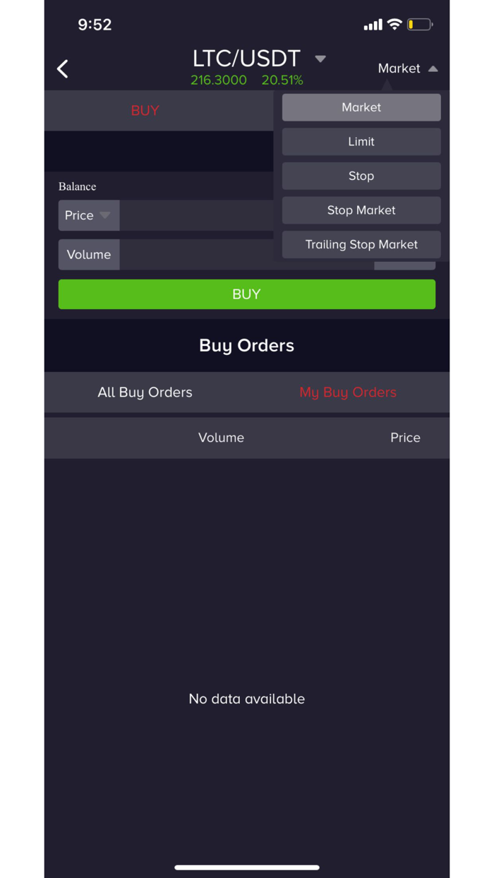 Bitalleo - Buy  Sell Crypto