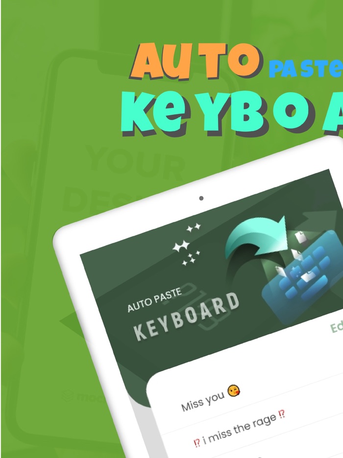 Auto Paste Keyboard Copy/Paste