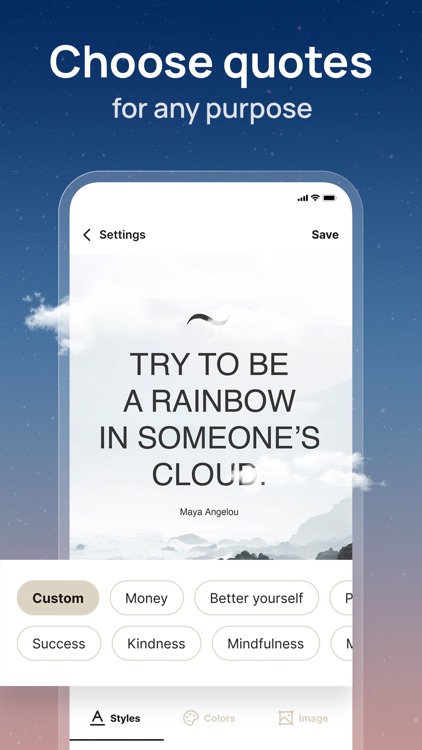 Quotes Maker: Daily Motivation screenshot-3