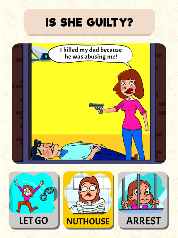 iPad Image of Be The Judge - Ethical Puzzles
