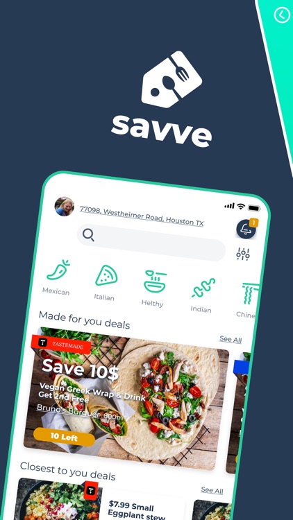 Savve: Find. Eat. Save.