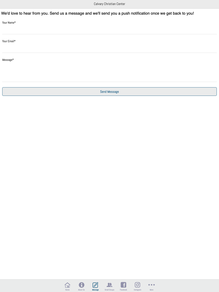 Calvary Christian Center