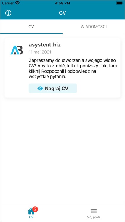 Asystent.biz - Video CV