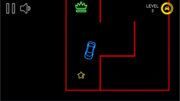 Neon Car Maze screenshot-4