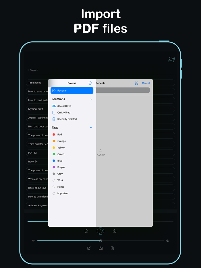 Listen - Text Reader