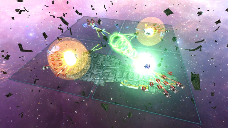 Space Ships WAR: 3D Battles TD screenshot-5