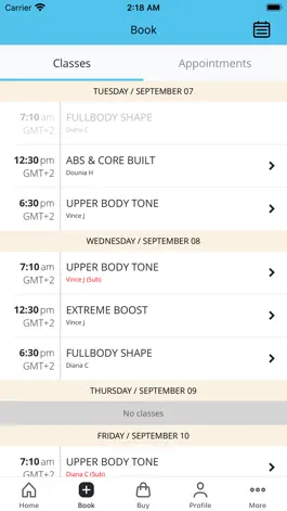 Game screenshot BOOST Fitness Studio apk