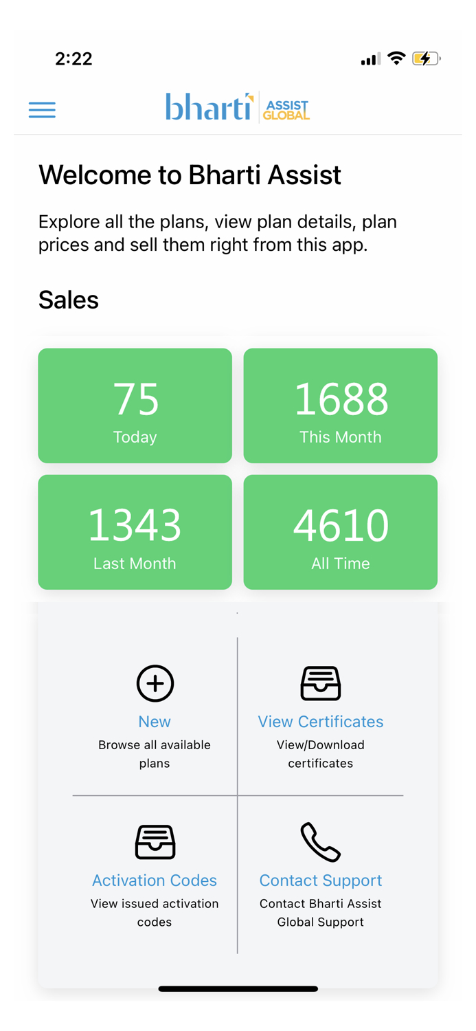 Bharti Assist Global -Retailer