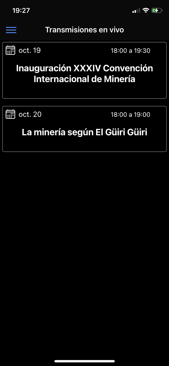 Convención de Minería