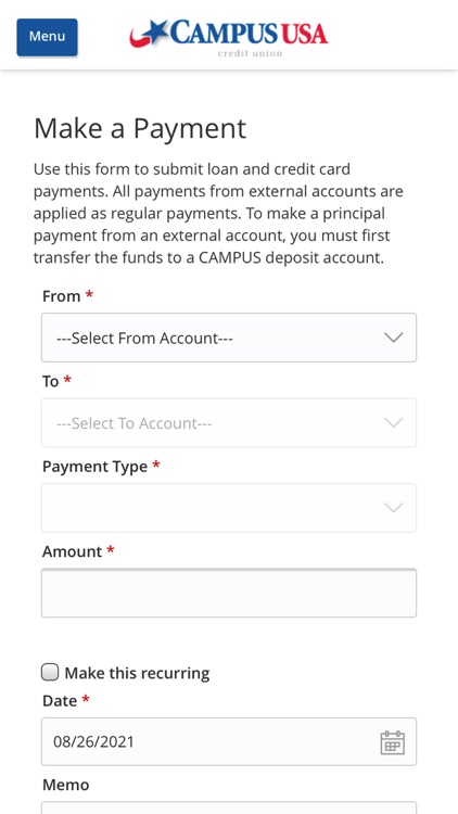 CAMPUS USA Credit Union screenshot-7