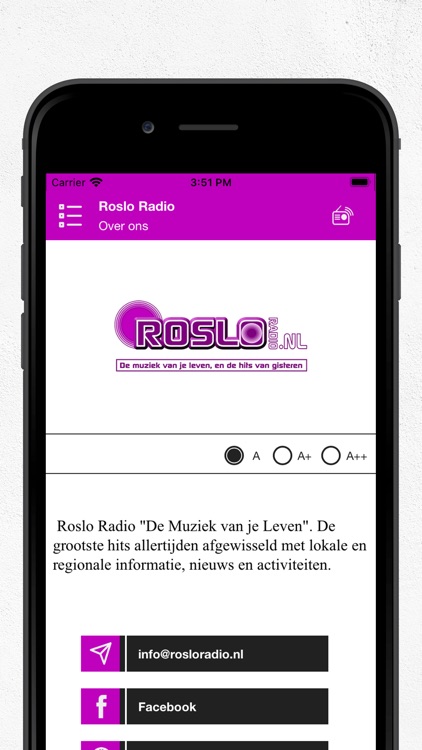 Roslo Radio screenshot-3