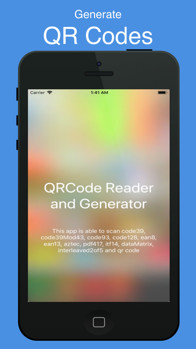 How to cancel & delete QRCode Scanner Generator Read from iphone & ipad 2