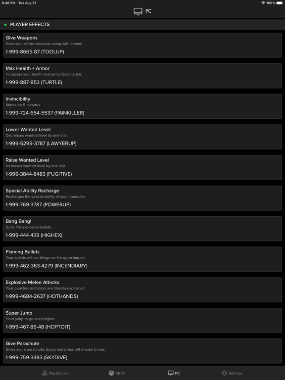 All Cheats for GTA V GTA 5 App Price Drops