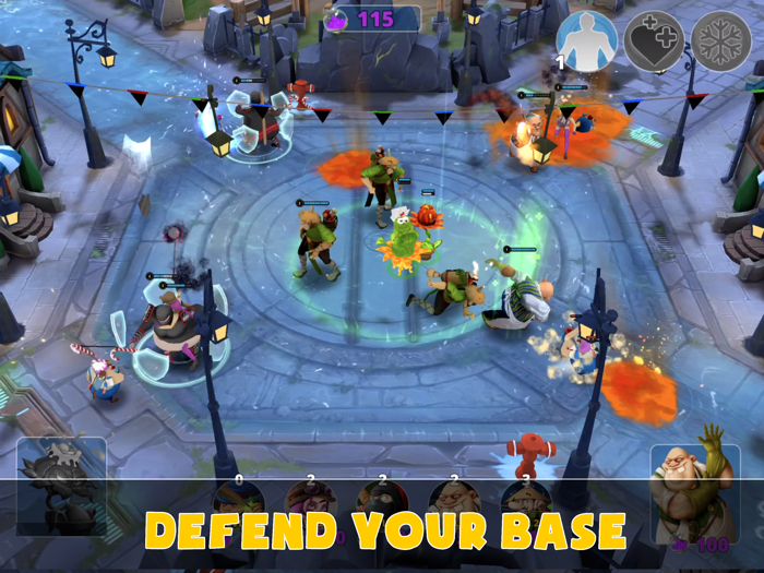 Courtyard Brawl -Tower Defense