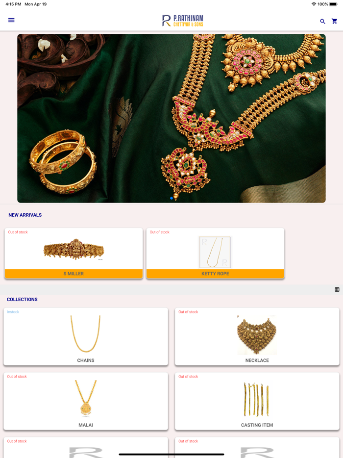 PR Ornaments Enquiry