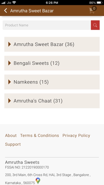 Amrutha Sweets