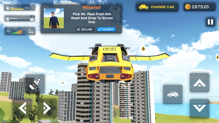 Modern Flying Car Simulator 3D screenshot-3