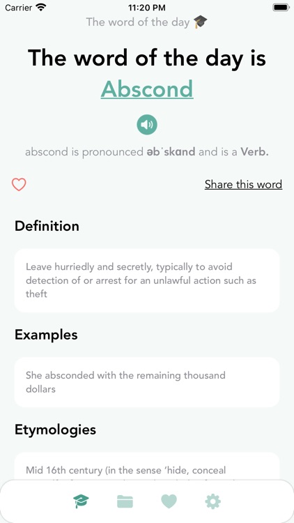 Word of the day - Daily Genius