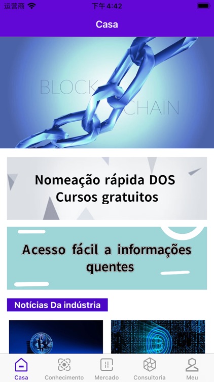 Casa de notícias e informação