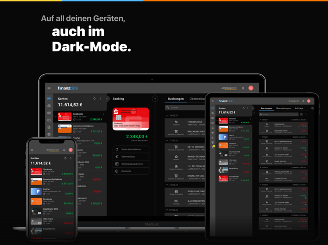 ?finanzblick Online-Banking Screenshot