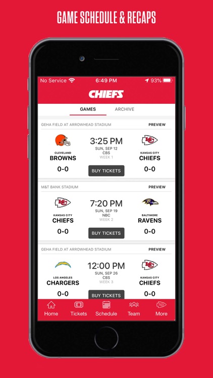 Kansas City Chiefs on the App Store