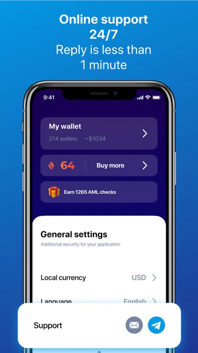 AMLSafe - bitcoin wallet screenshot 4