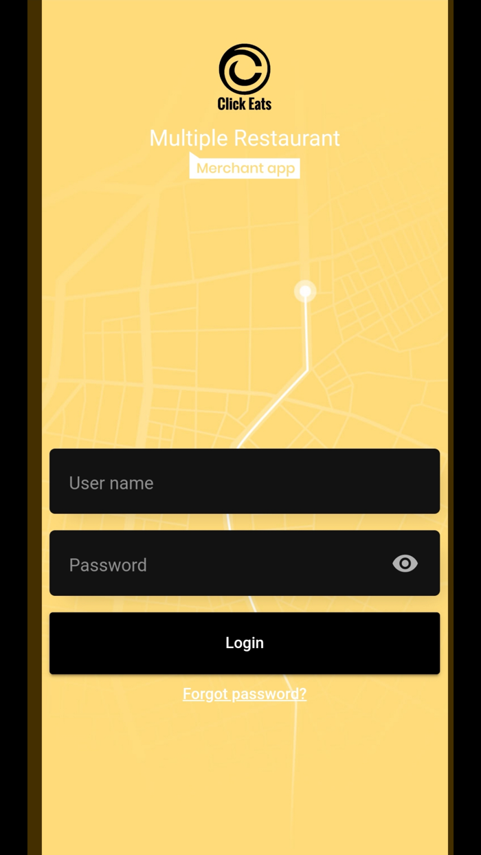 Click Eats - Merchant