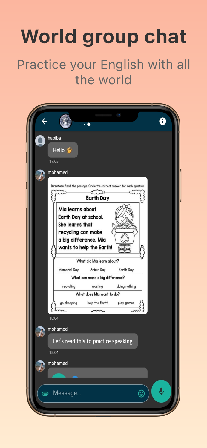 SLX - Chat to learn English