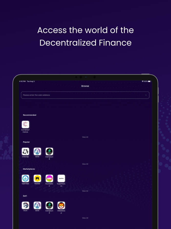 iSwap Crypto  DeFi Wallet