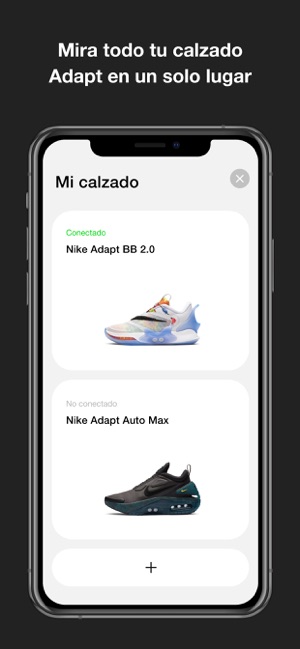 su humedad alimentar Nike Adapt en App Store
