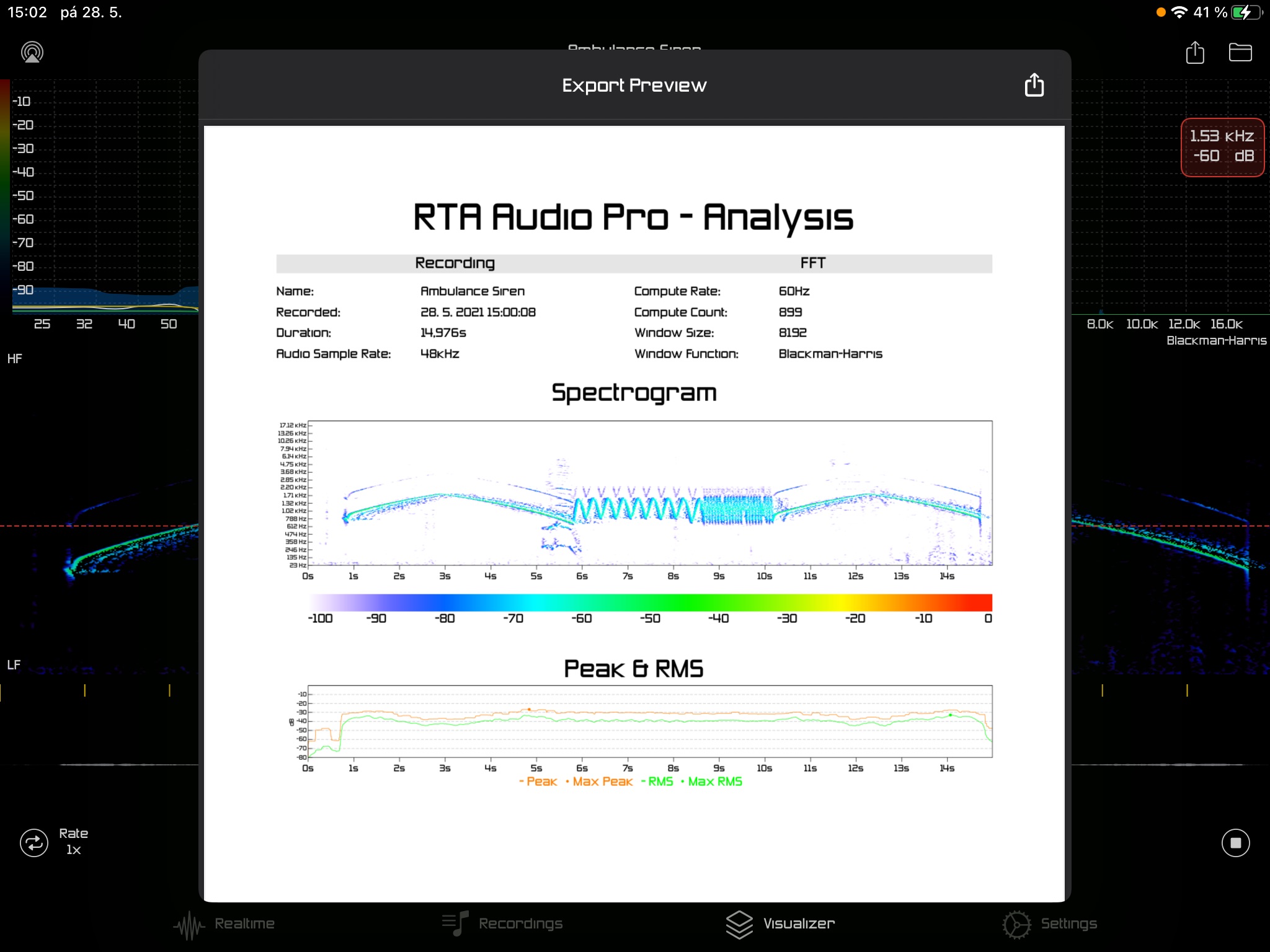 RTA Audio screenshot 4