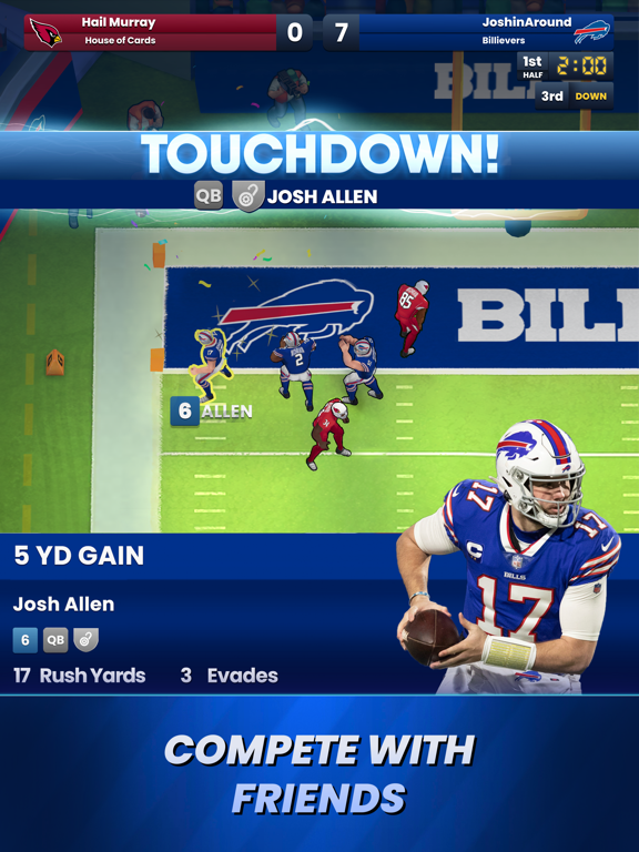 iPad Image of NFL Clash